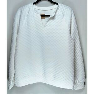 White sweatshirt size Medium